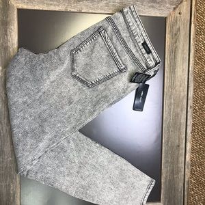 Liverpool black granite Abby Crop jeans